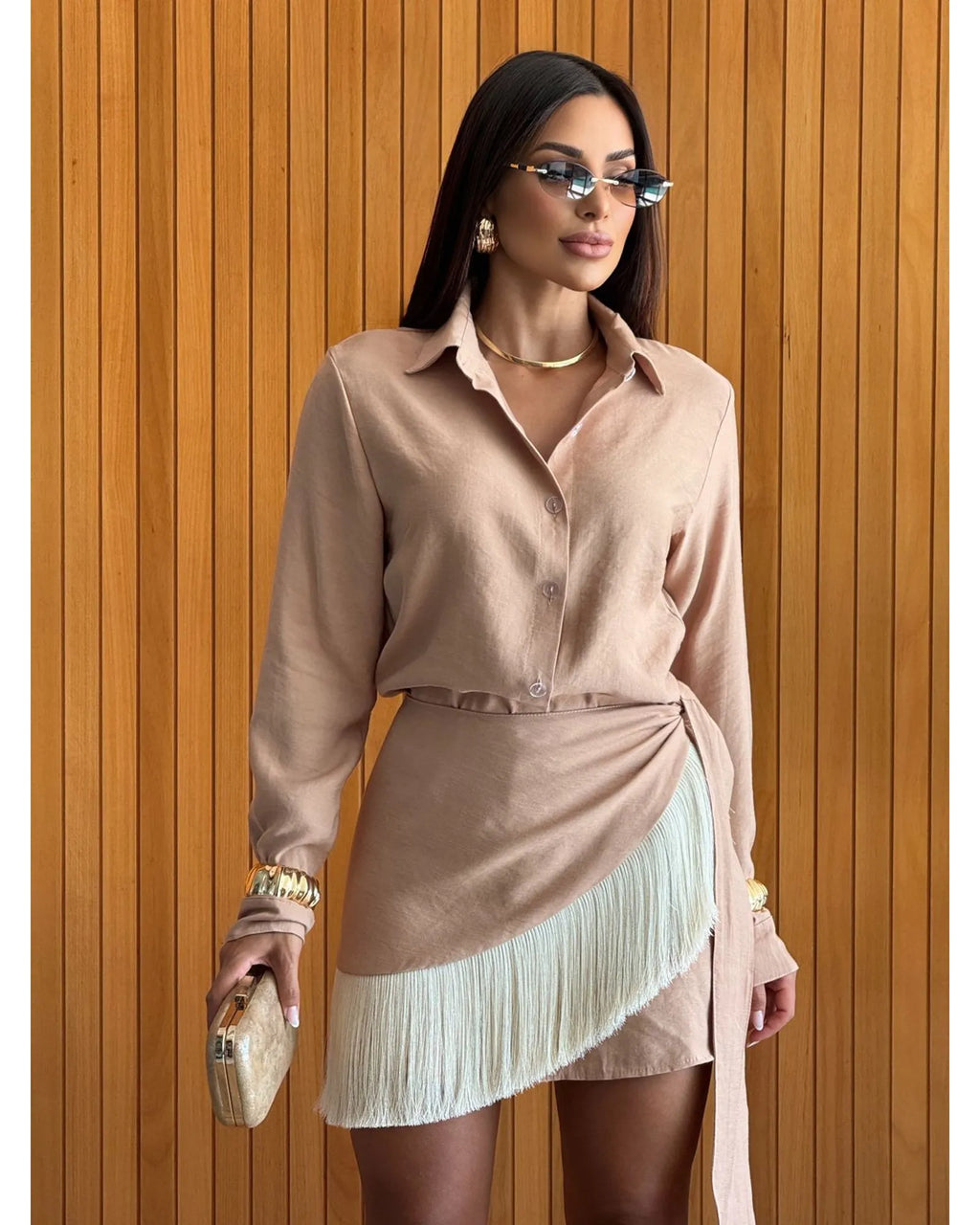 Conjunto Franjas Gabrielle