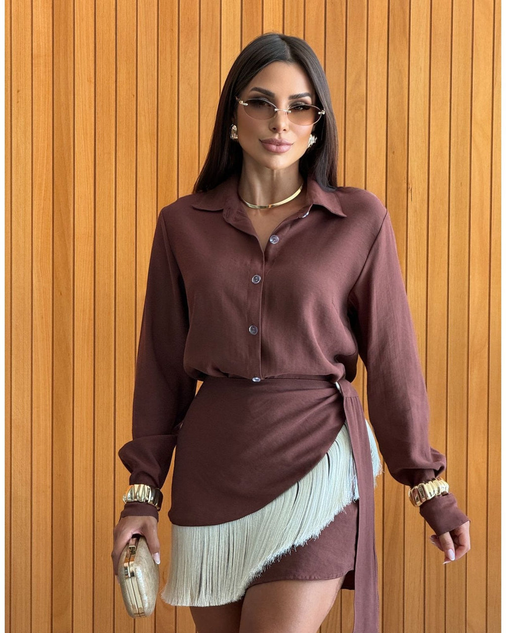 Conjunto Franjas Gabrielle